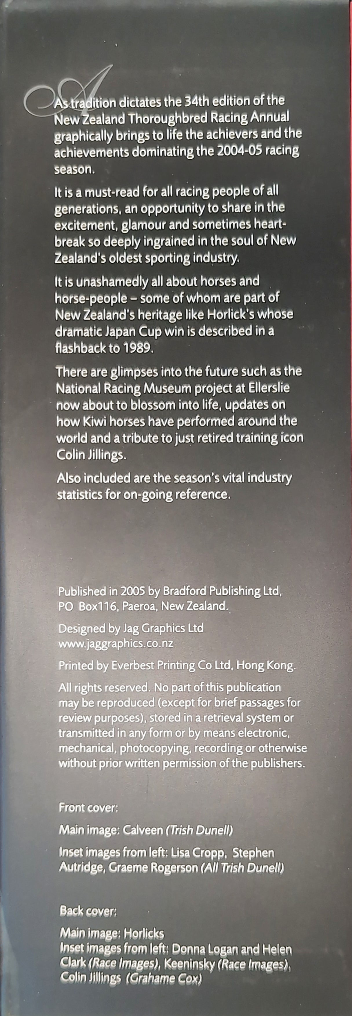 NZ Thoroughbred Racing Annual 2005