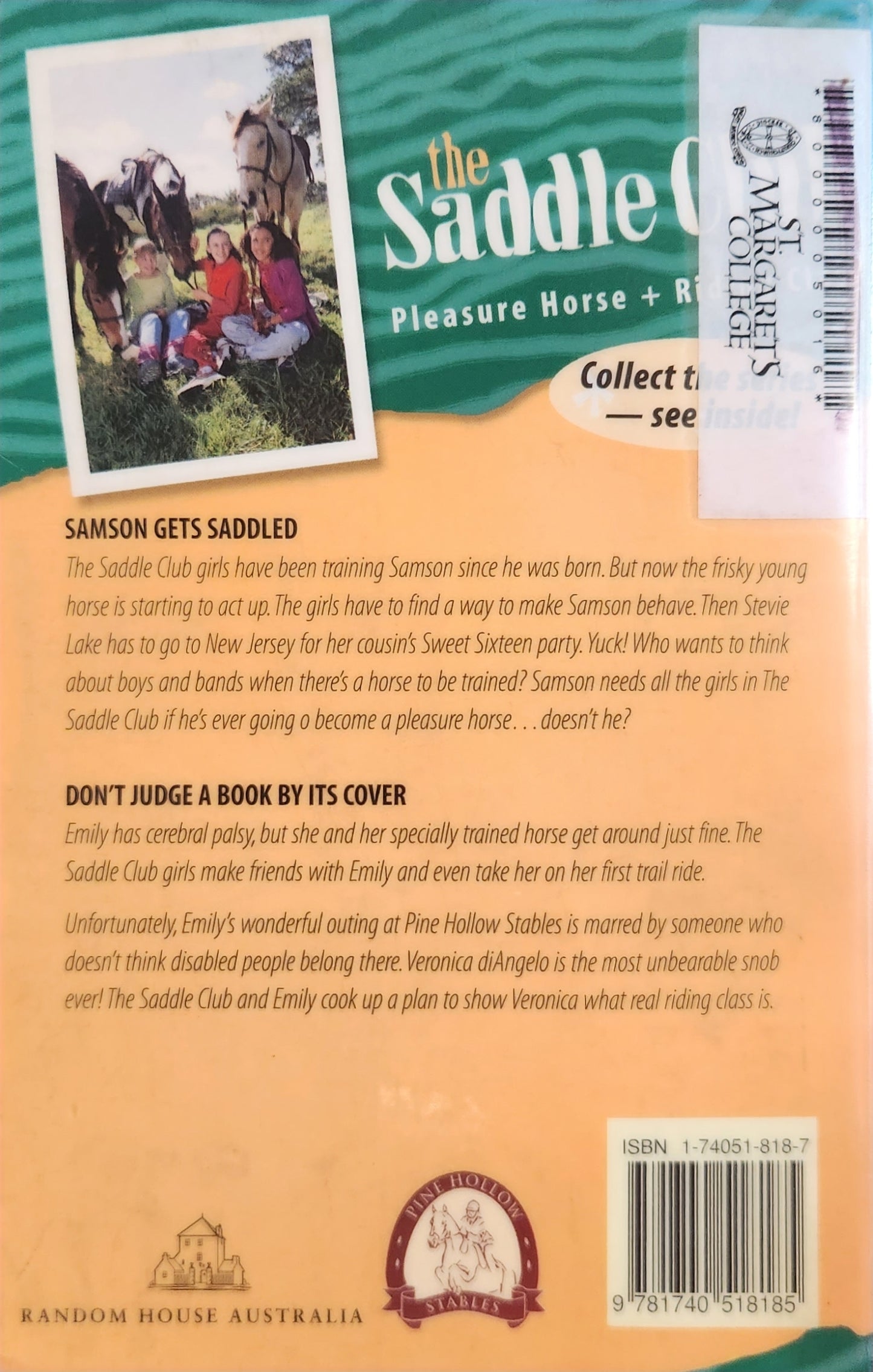 Saddle Club: Pleasure Horse * Riding Class (2 books in 1)