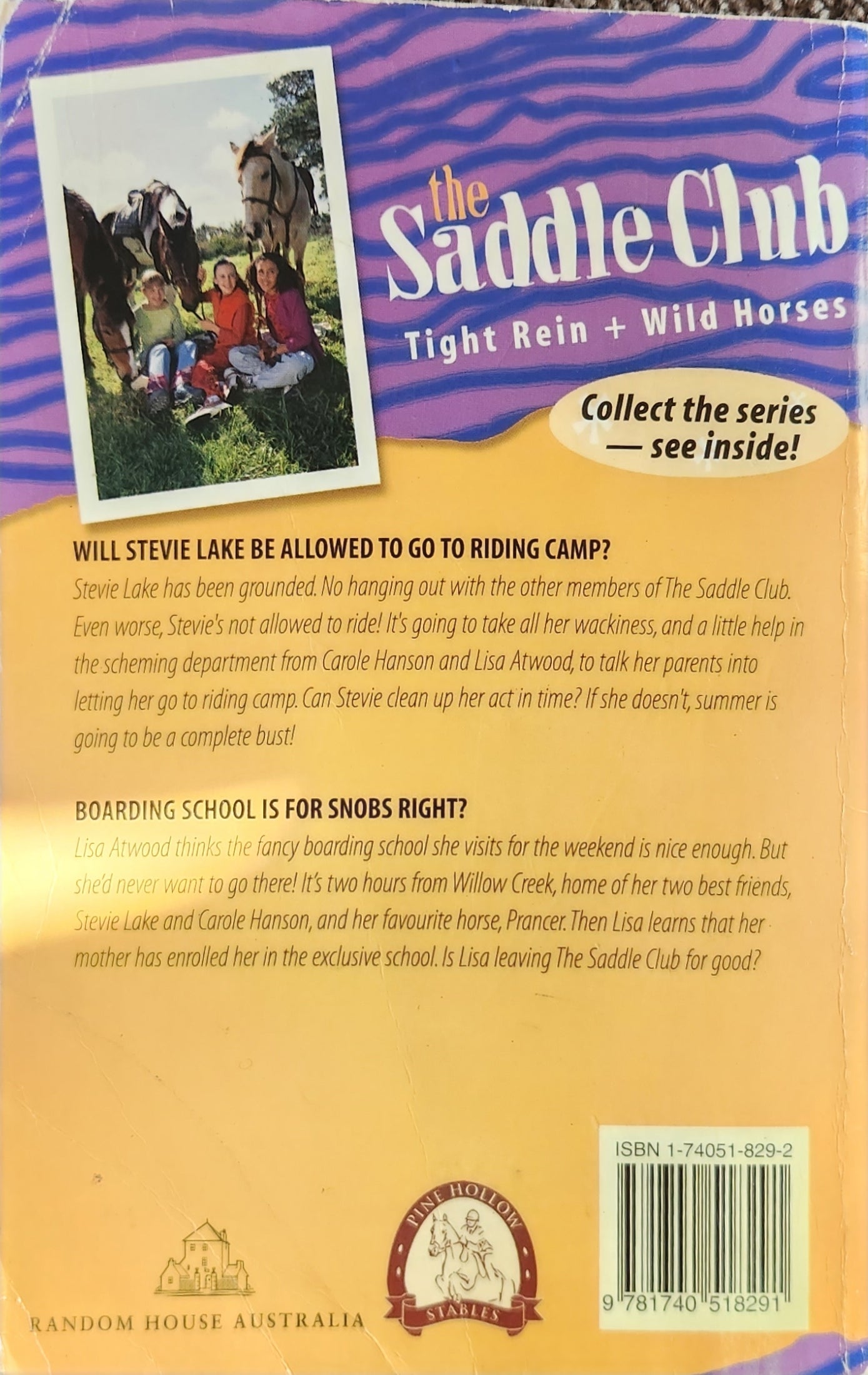 Saddle Club: Tight Rein & Wild Horses (2 books in 1)