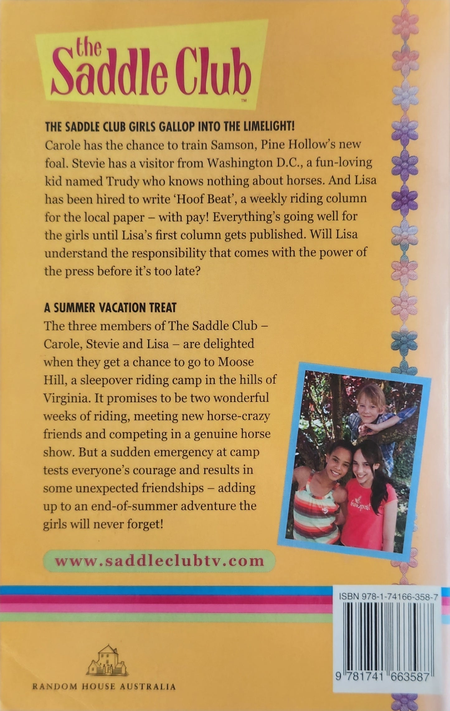 Saddle Club: Hoof Beat & Riding Camp (2 books in 1)