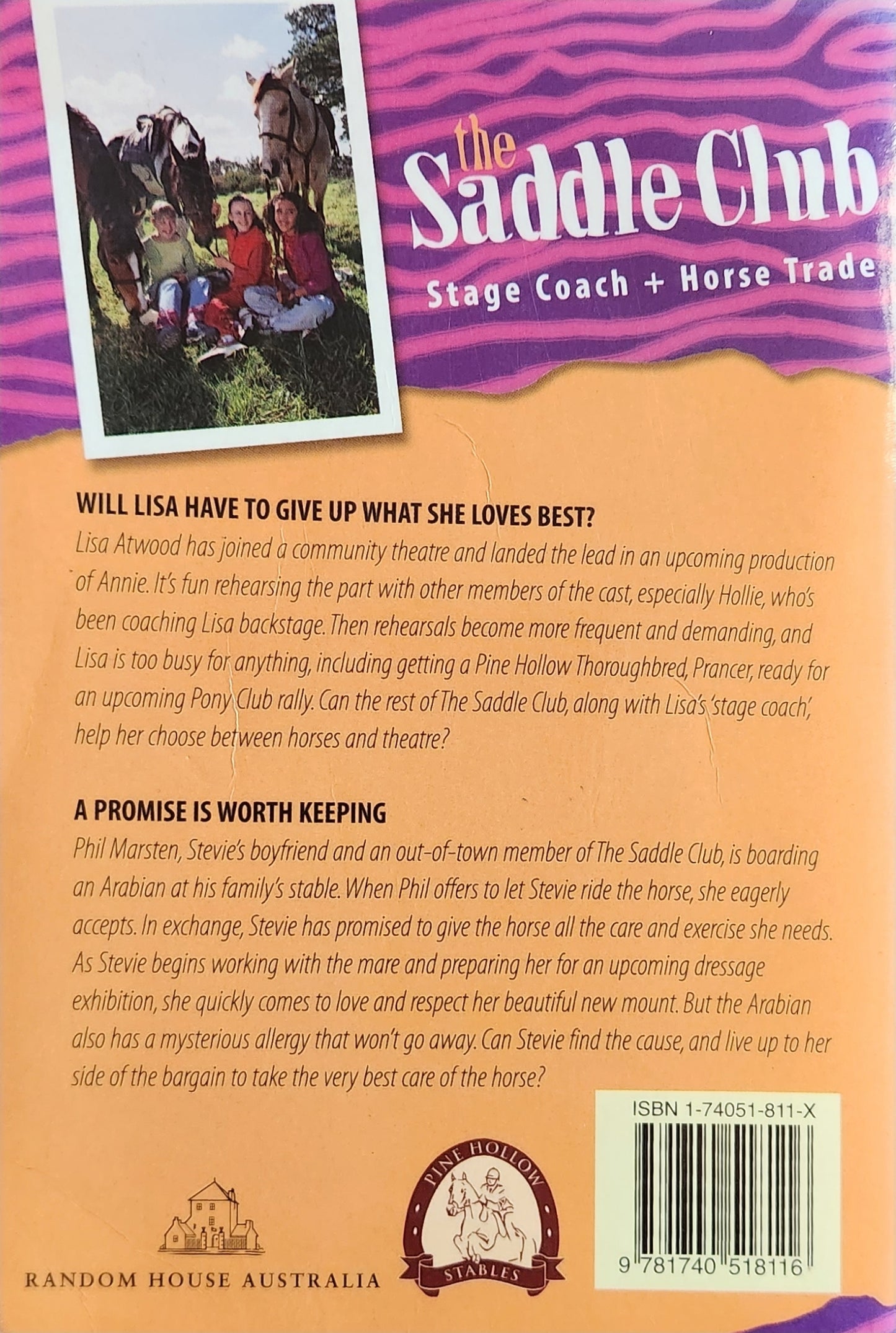 Saddle Club: Stage Coach & Horse Trade (2 books in 1)