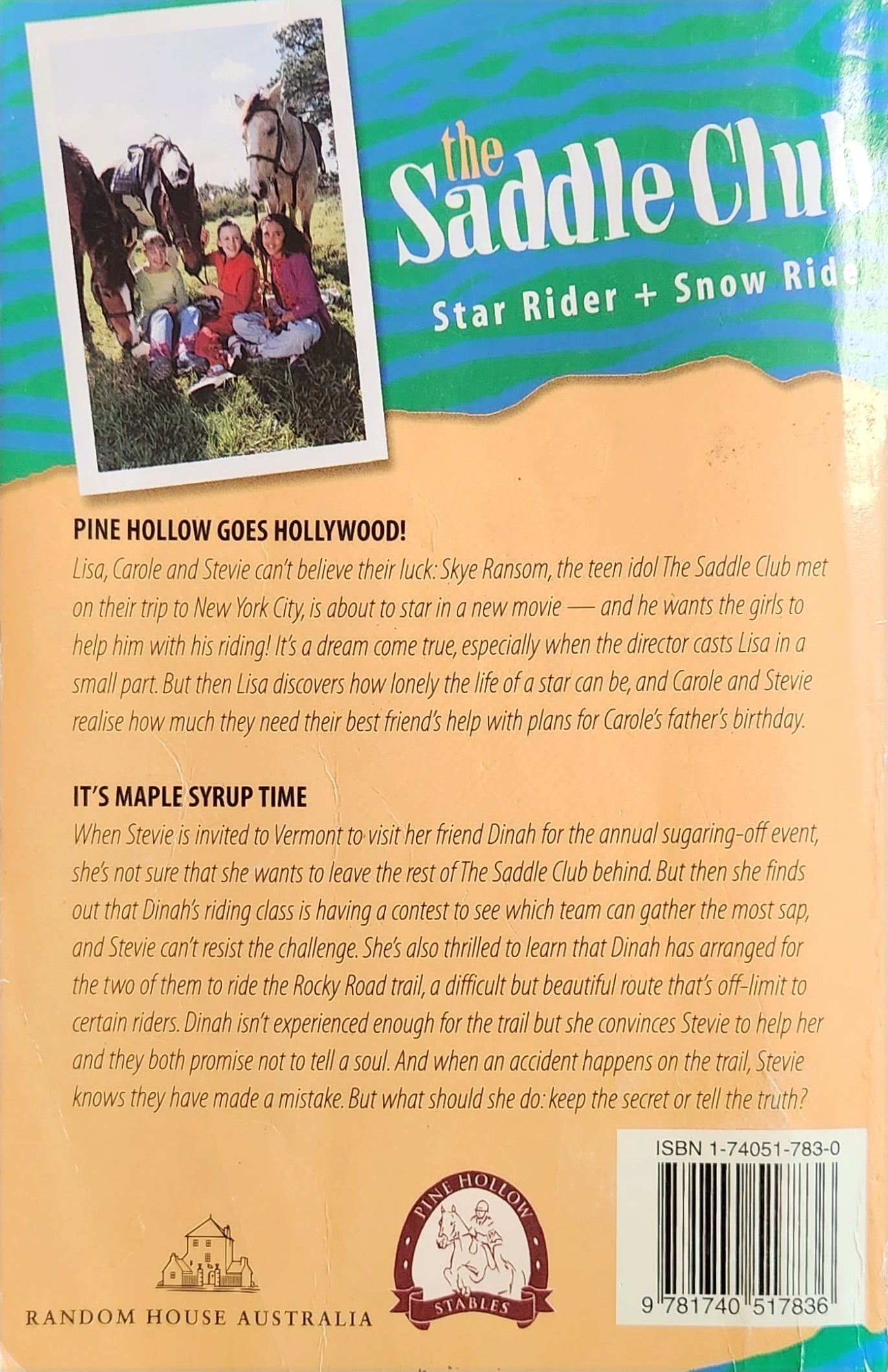 Saddle Club: Star Rider & Snow Ride