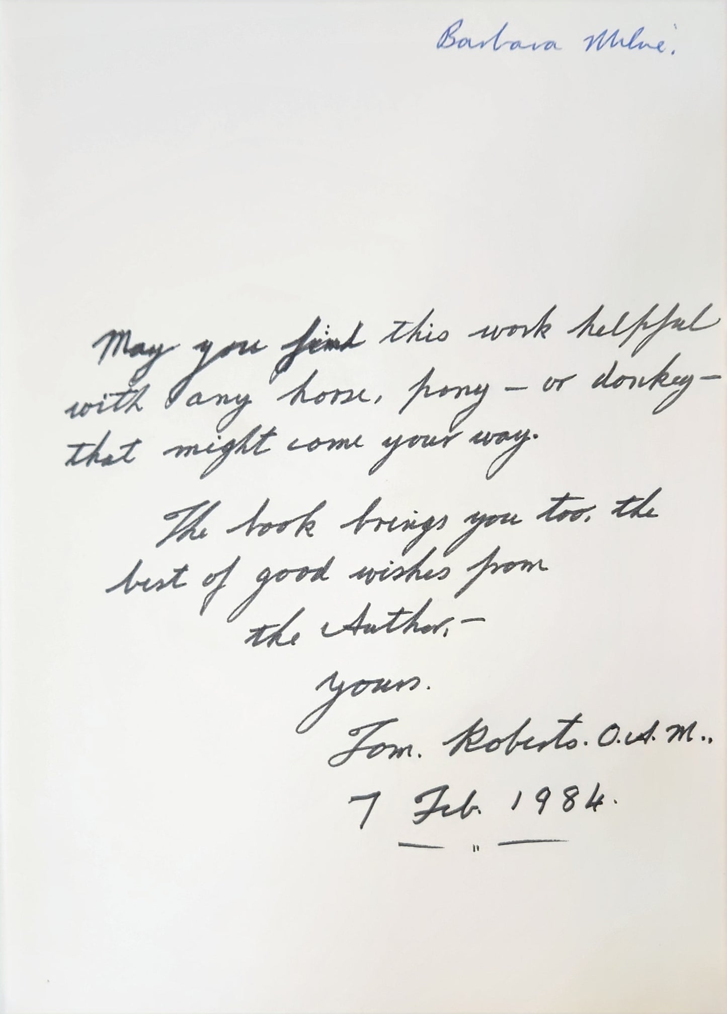 Horse Control: the Young Horse