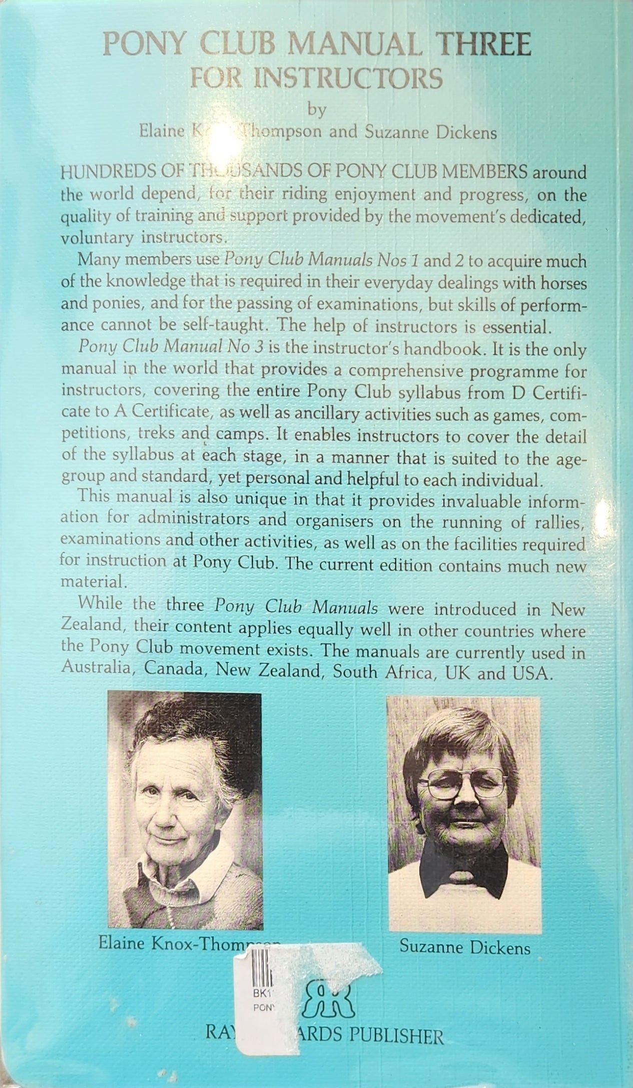 Pony Club Manual No 3 (1997)