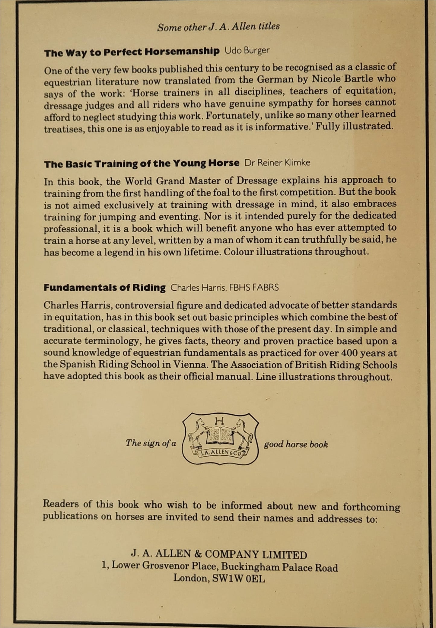 The Undisciplined Horse