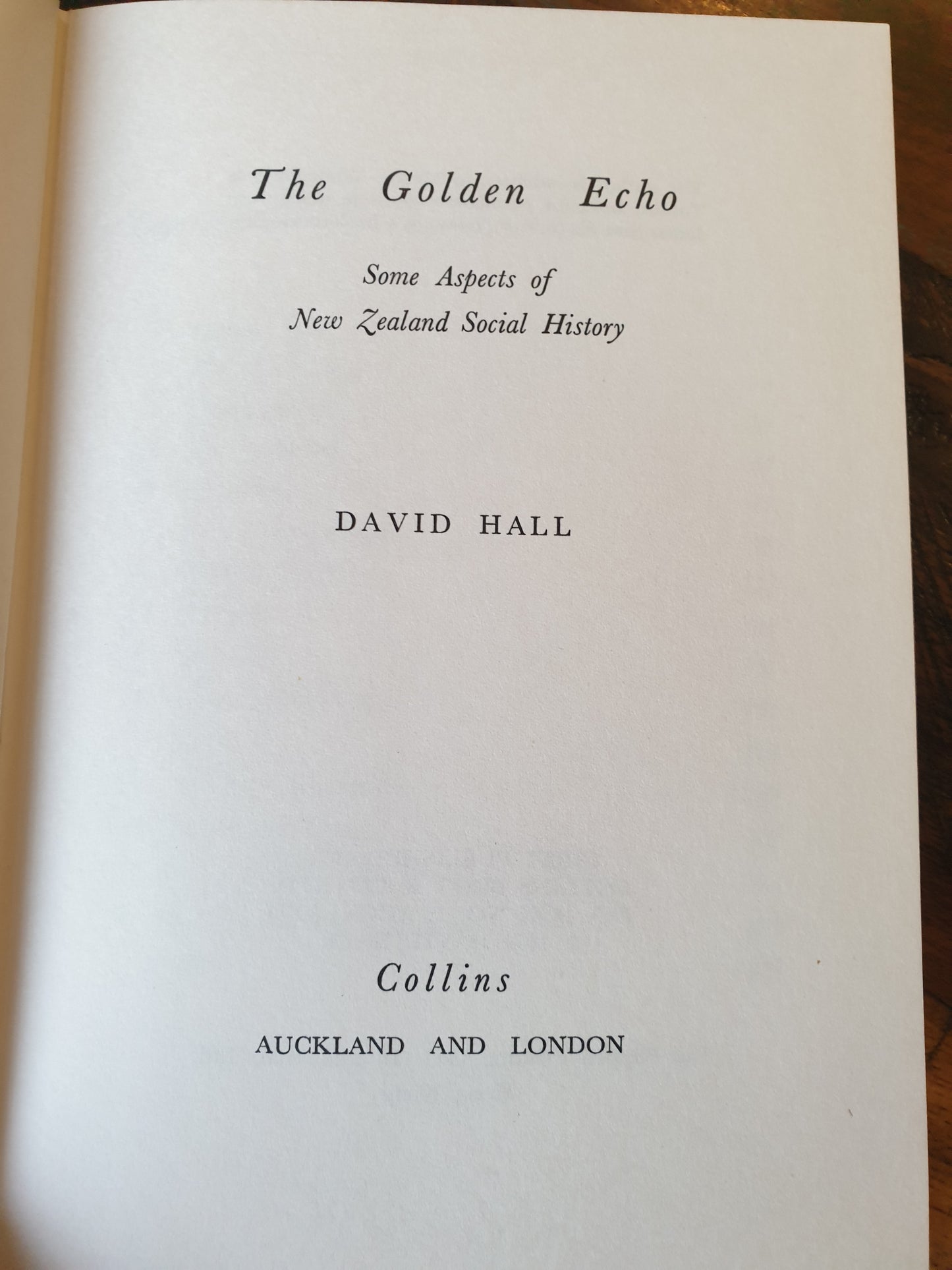 The Golden Echo