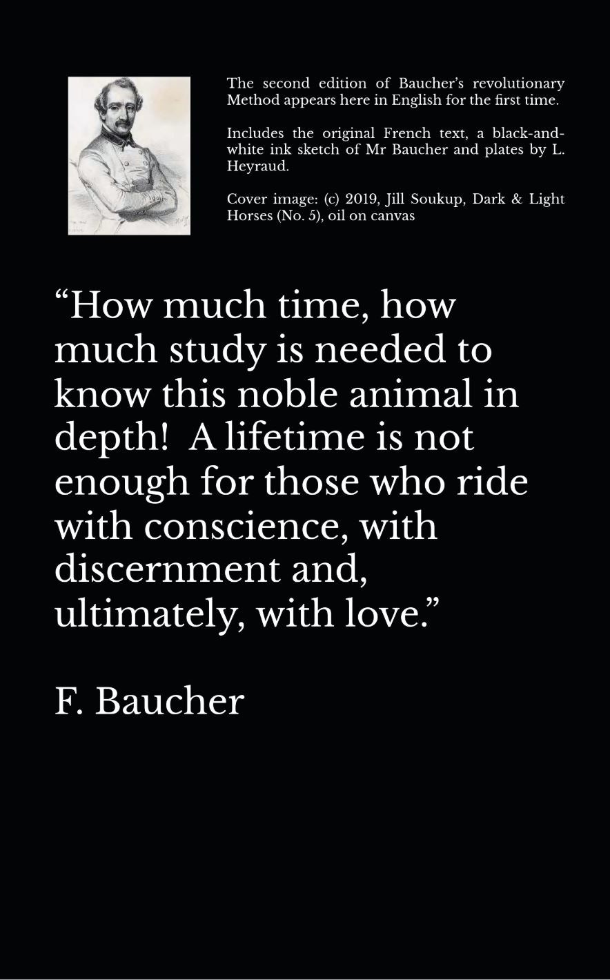 Method of riding based on new principles by F. Baucher