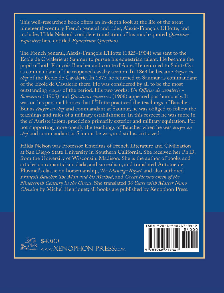 The Quest for Lightness in Equitation and Equestrian Questions