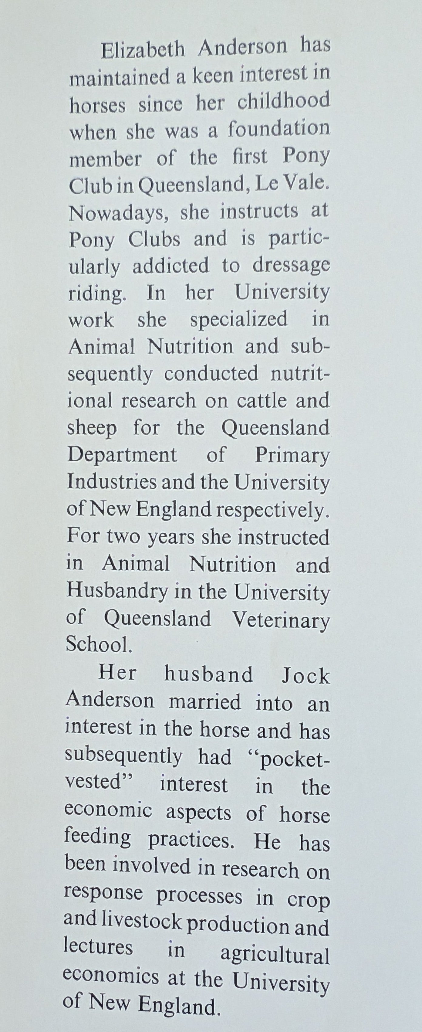 Animal Nutrition
