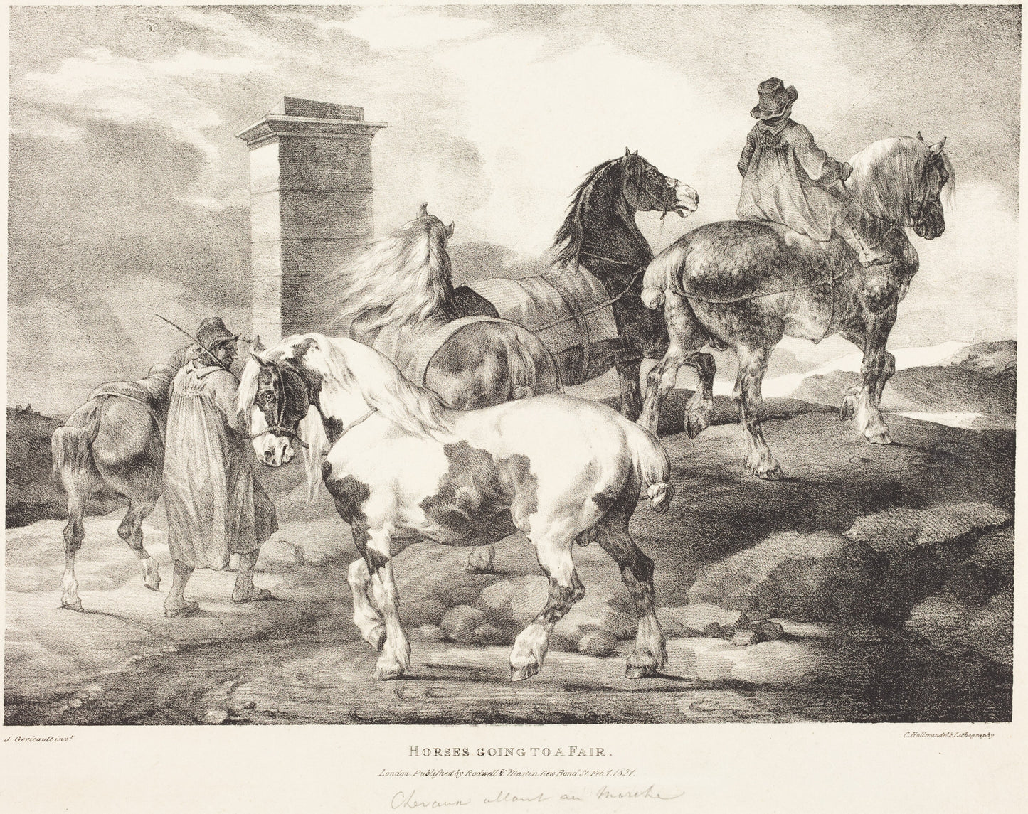 Horses going to a Fair