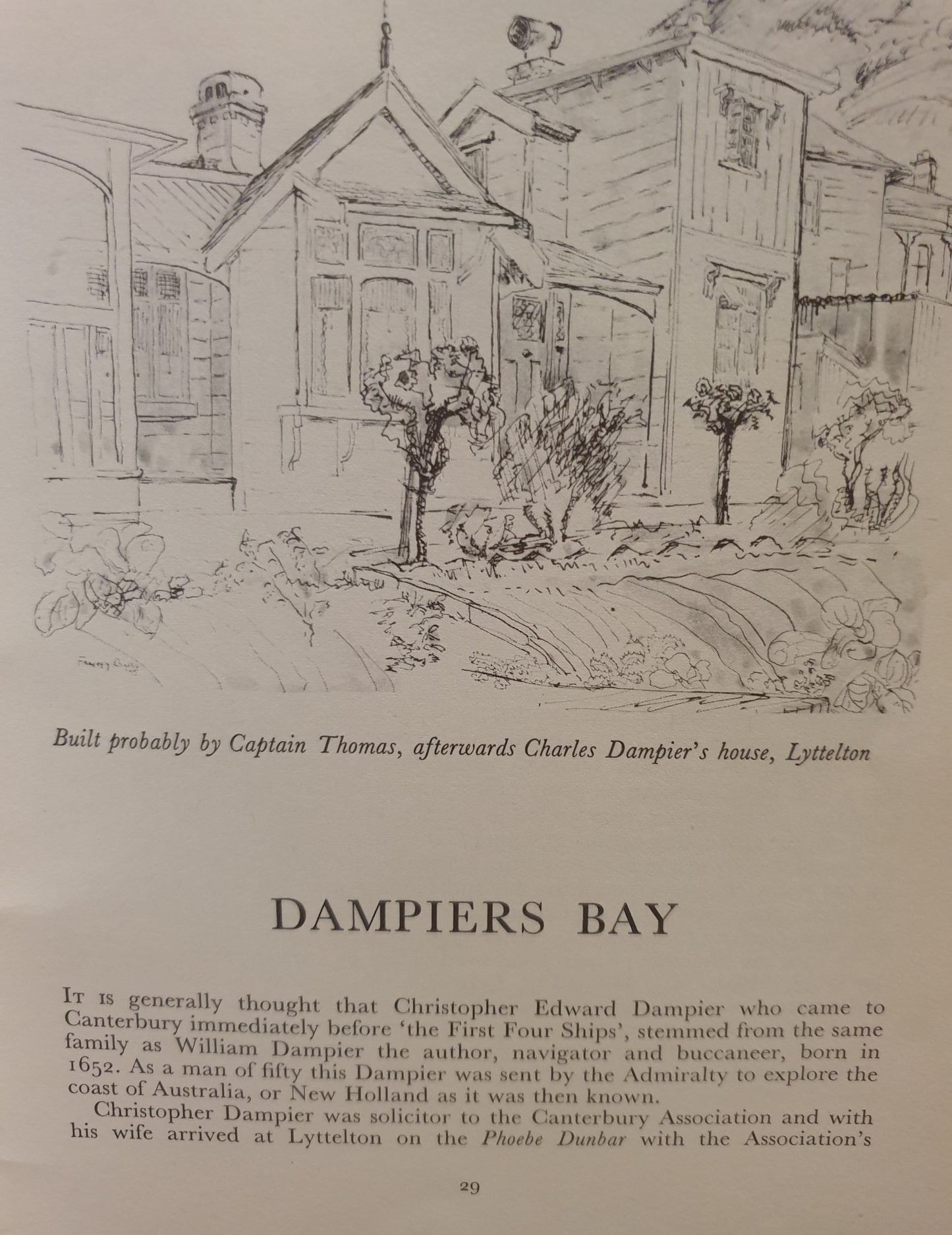 Old Homes of Lyttelton Harbour