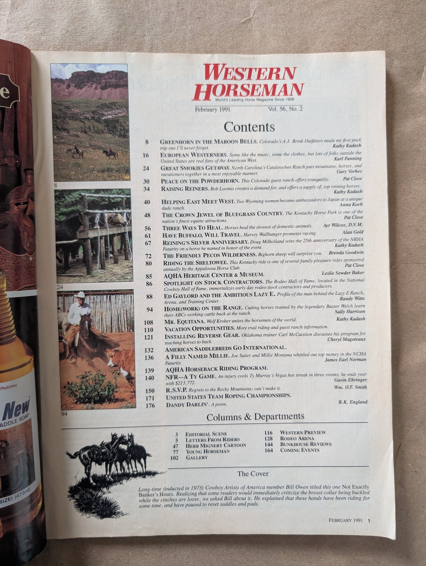 Western Horseman February 1991