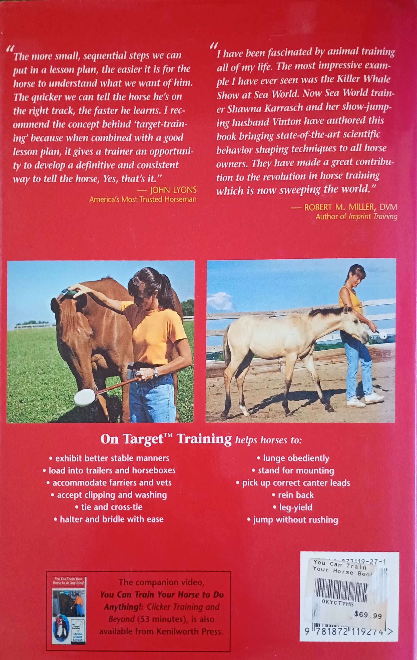 You Can Train your Horse to do Anything!