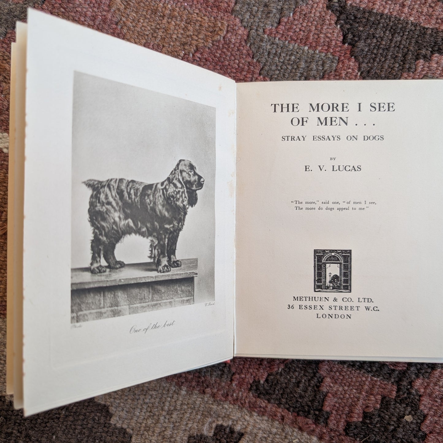 The More I see of Men