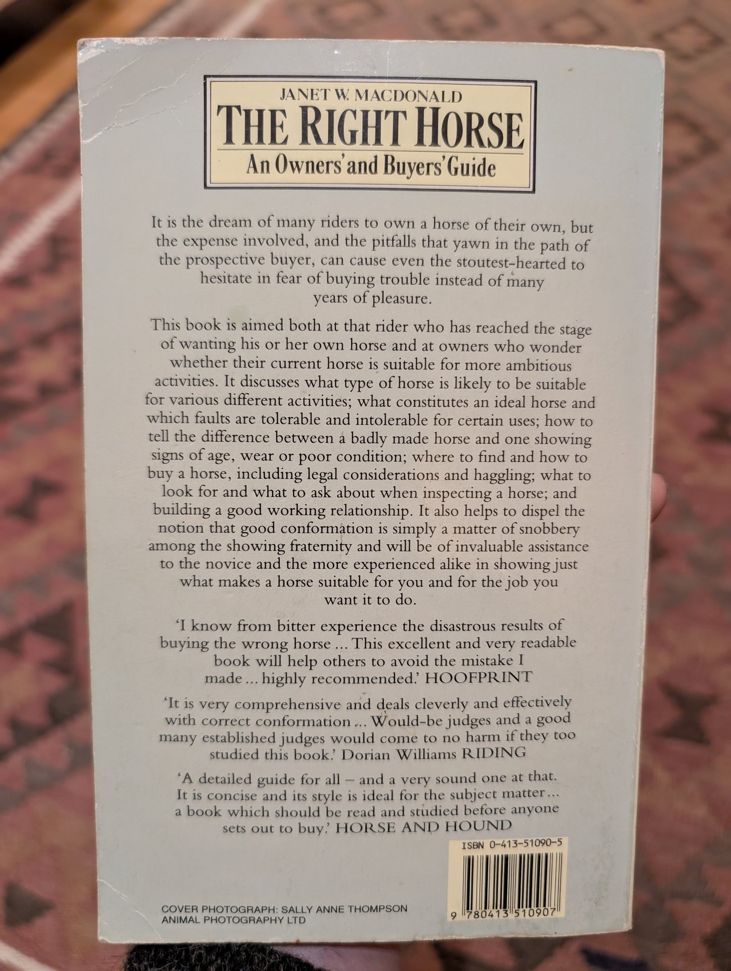 The Right Horse