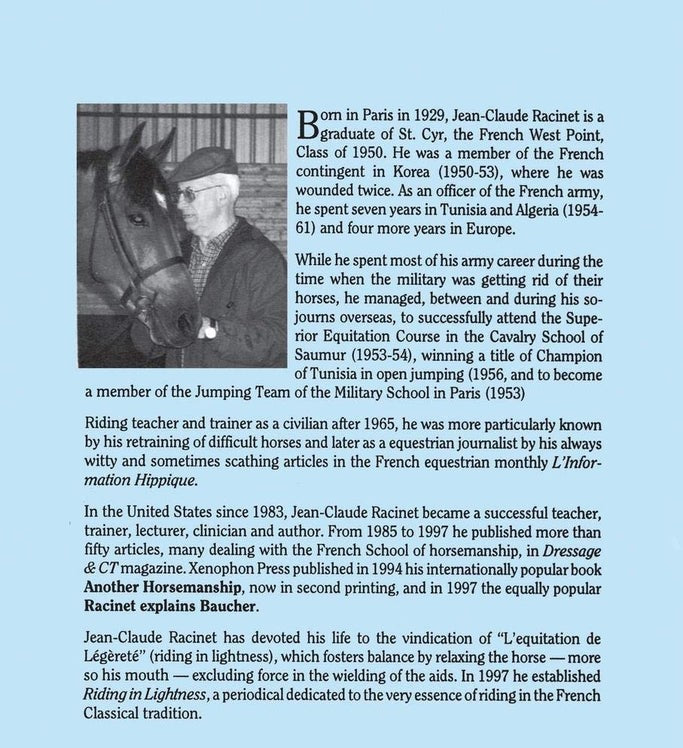 Total Horsemanship by Jean-Claude Racinet
