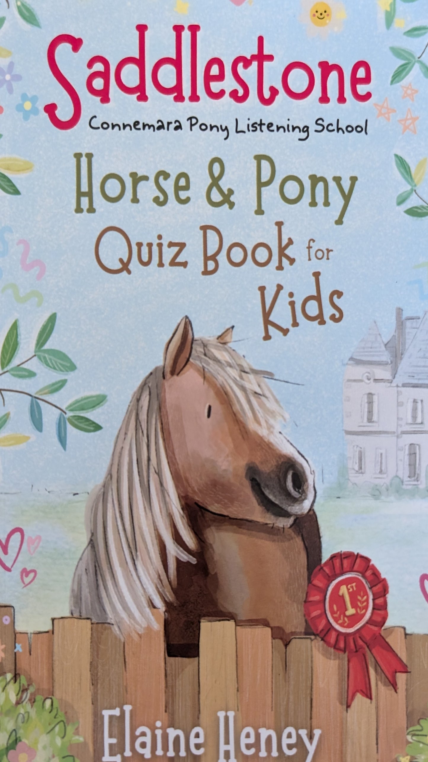 Horse & Pony Quiz Book for Kids (Saddlestone Connemara Pony Listening School)