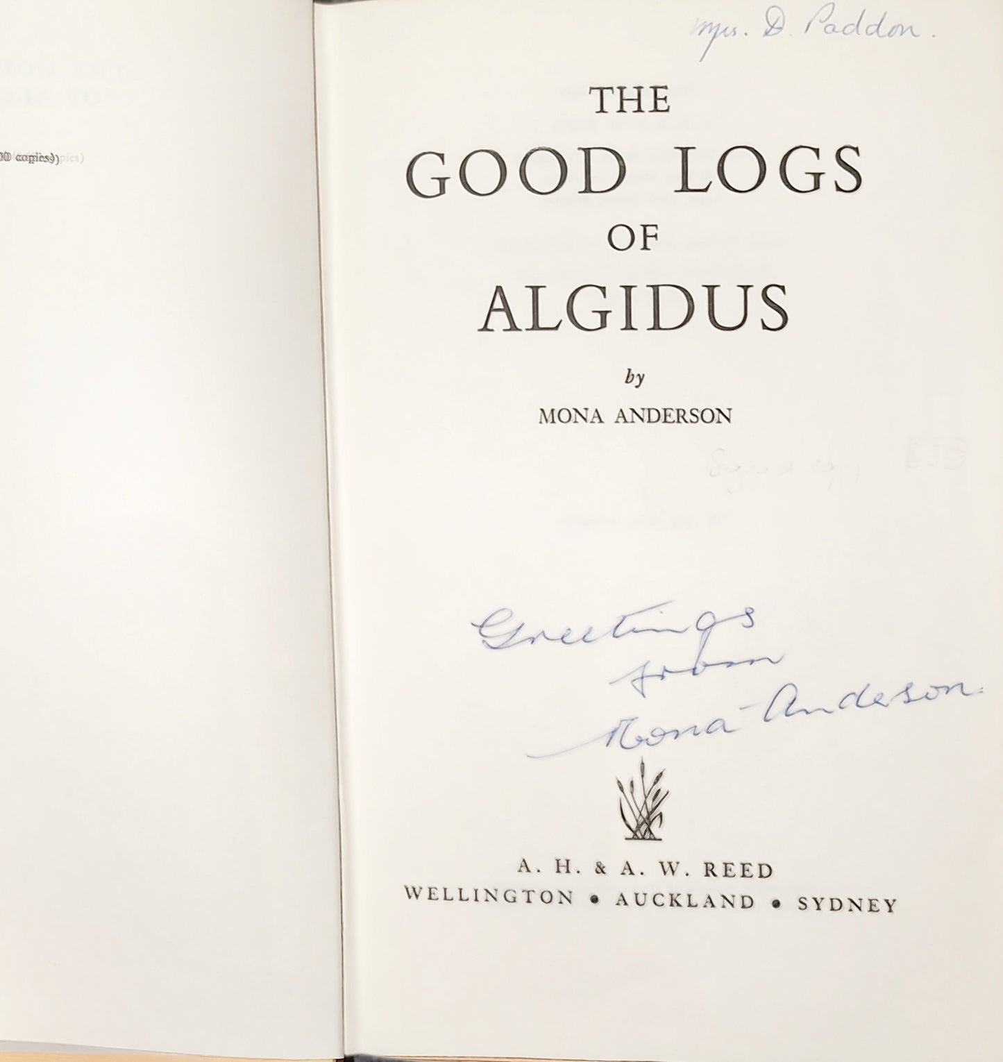 The Good Logs of Algidus