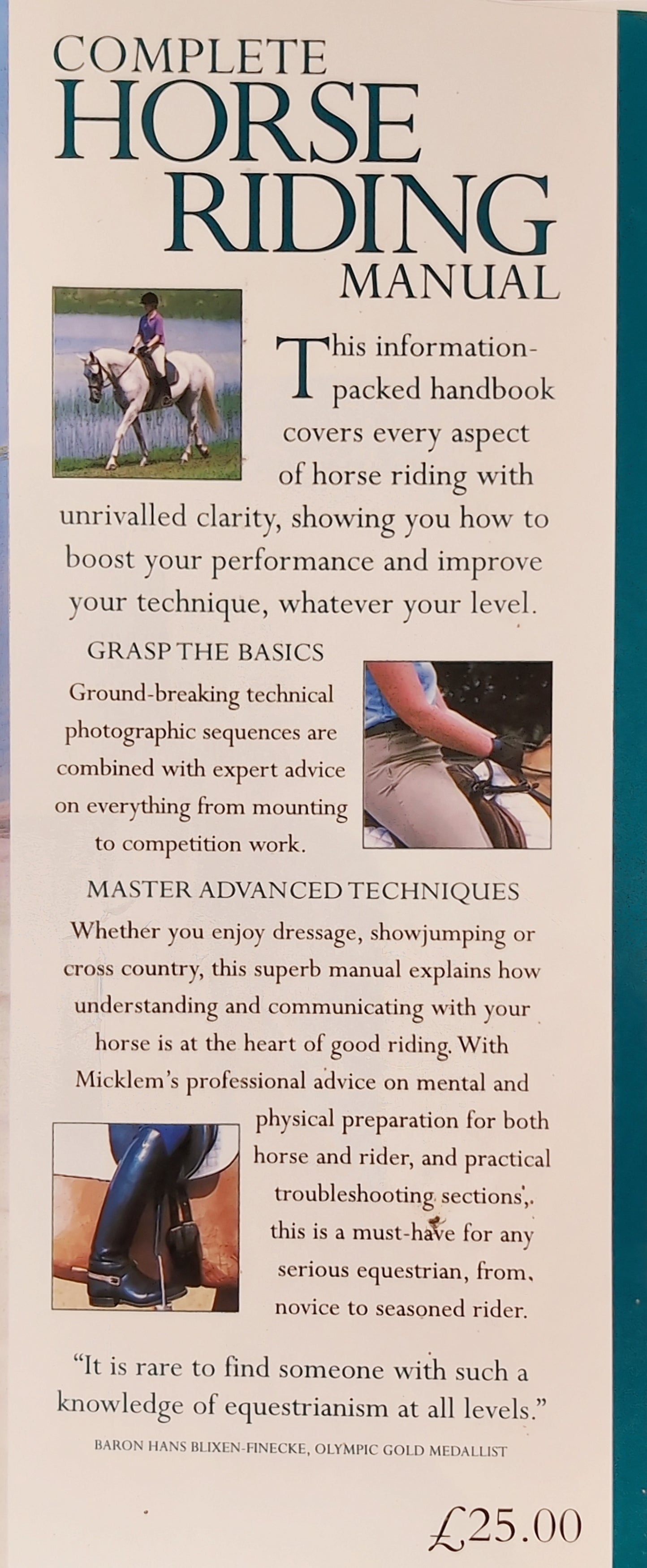 Complete Horse Riding Manual