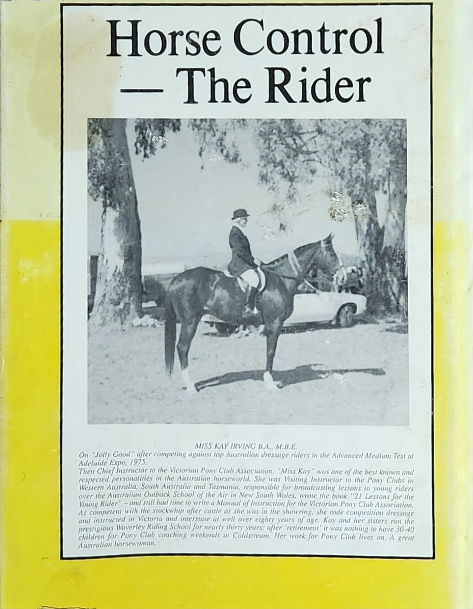 Horse Control: The Rider