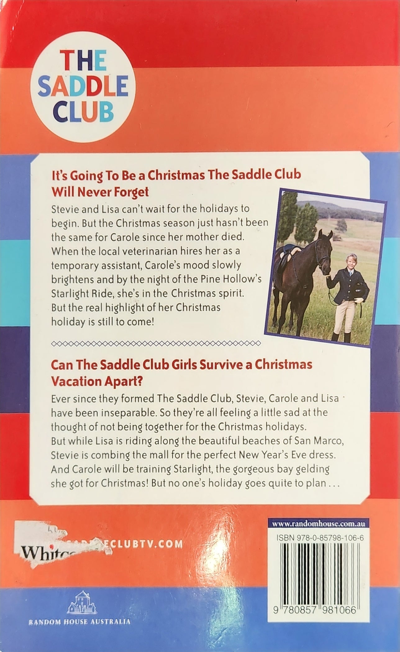 Saddle Club: Starlight Christmas & Sea Horse (2 books in 1)