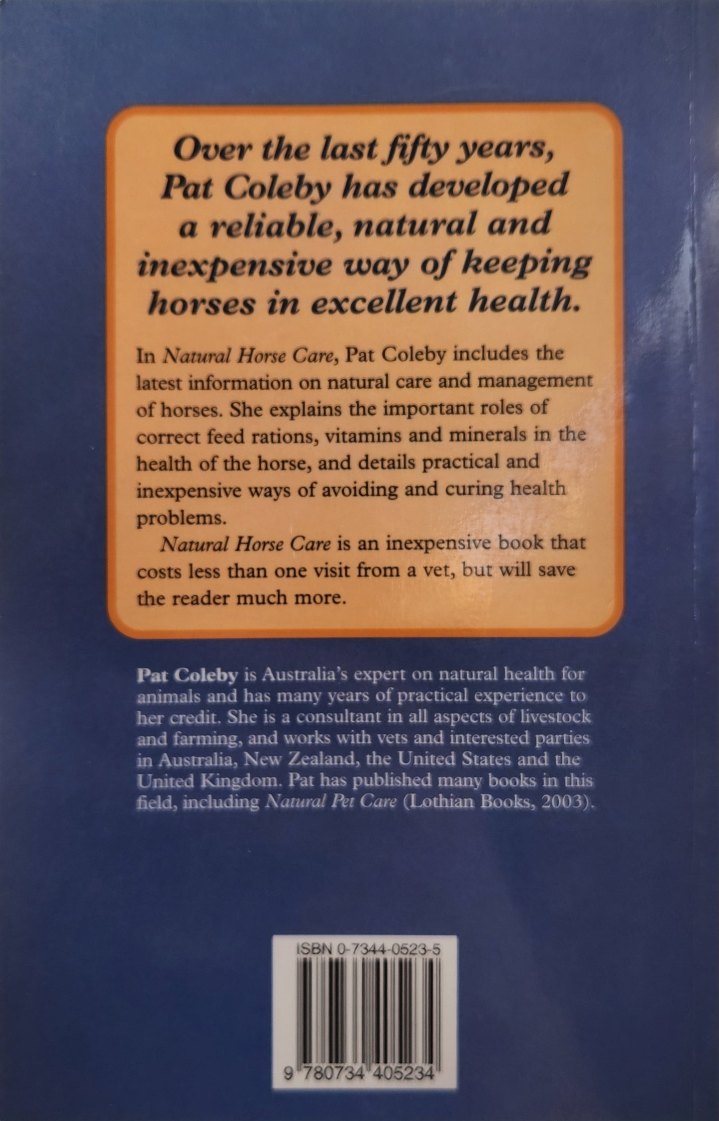 Natural Horse Care