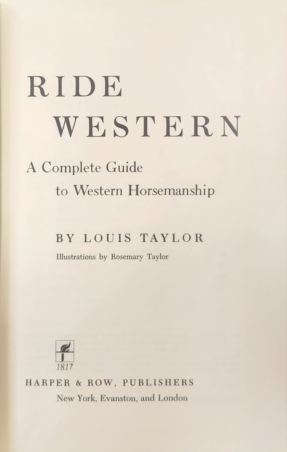 Ride Western