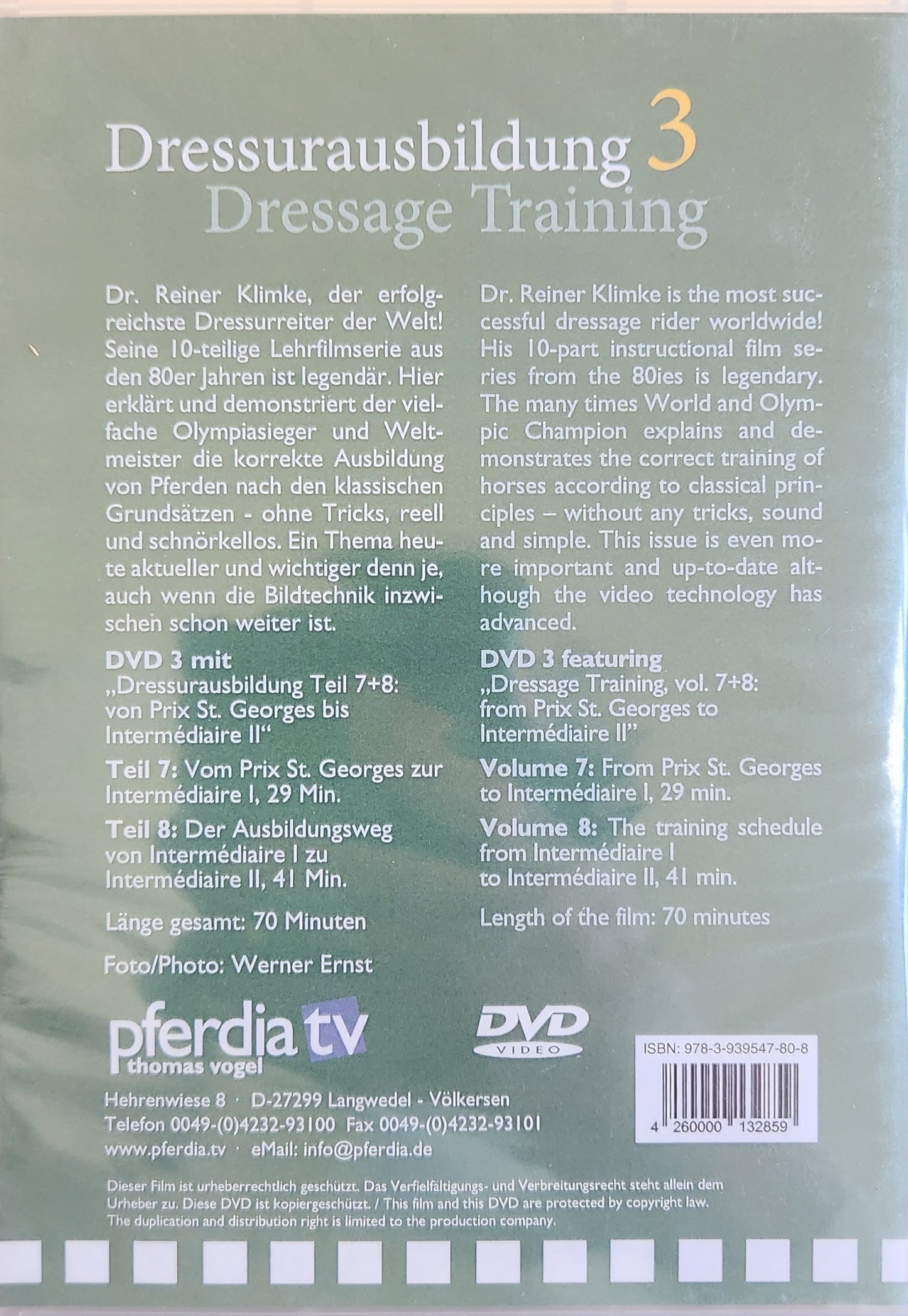 Dressage Training 3 vol. 7-8 (DVD)