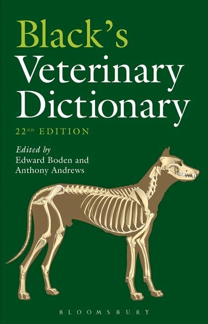 Black's Student Veterinary Dictionary, 22nd Edition