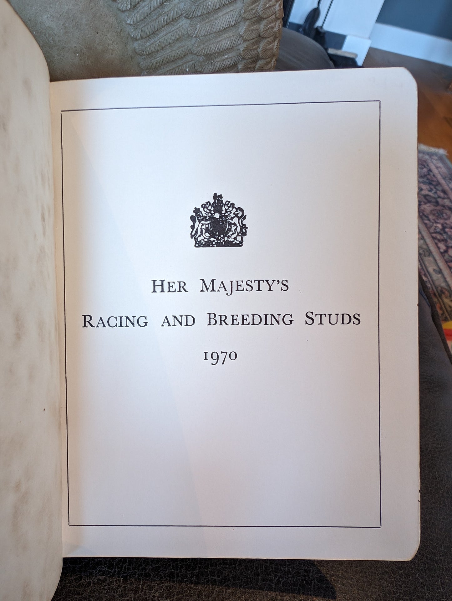 Her Majesty's Racing and Breeding Studs 1970