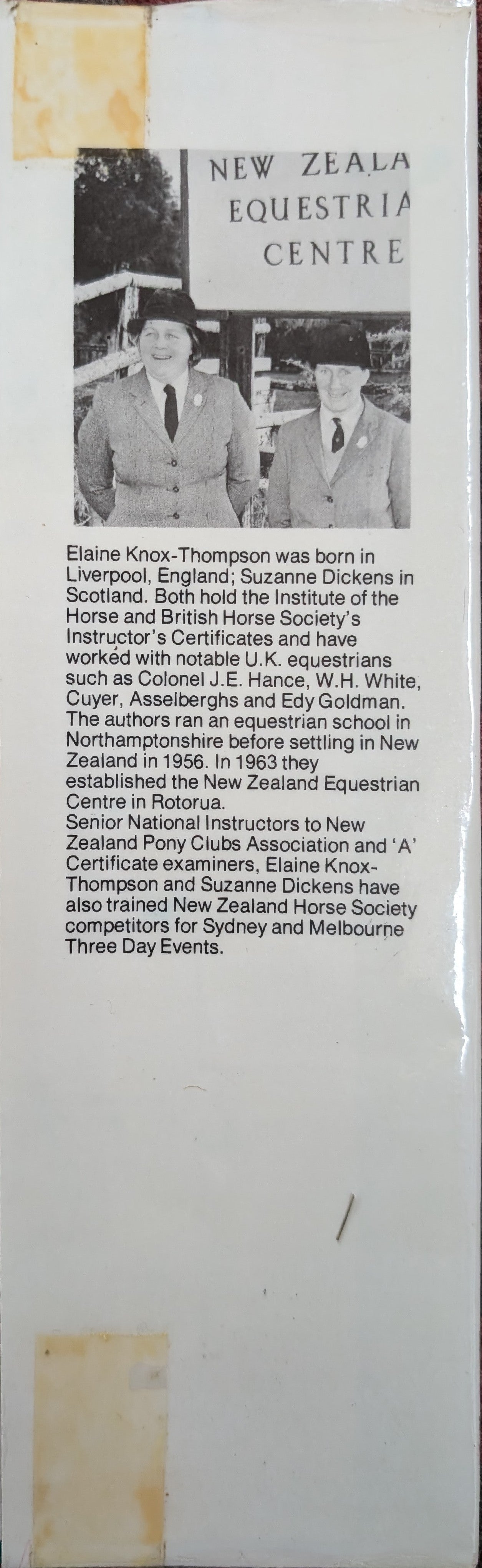 New Zealand Guide to Riding and Horse Care