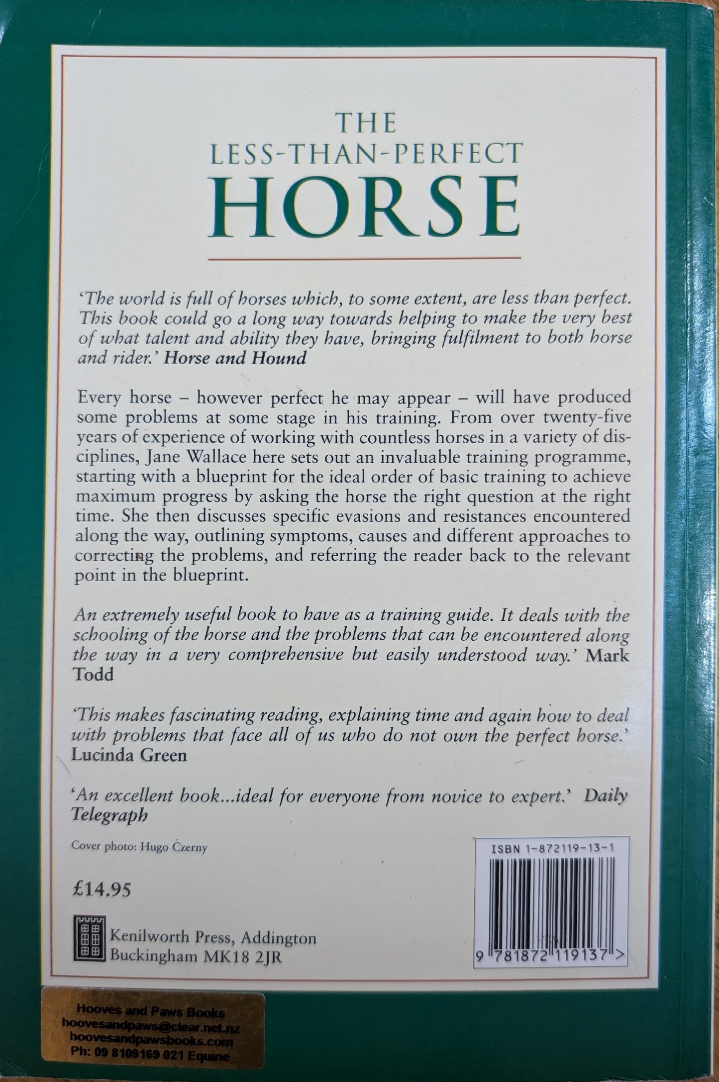 (Paperback) The Less-Than-Perfect-Horse