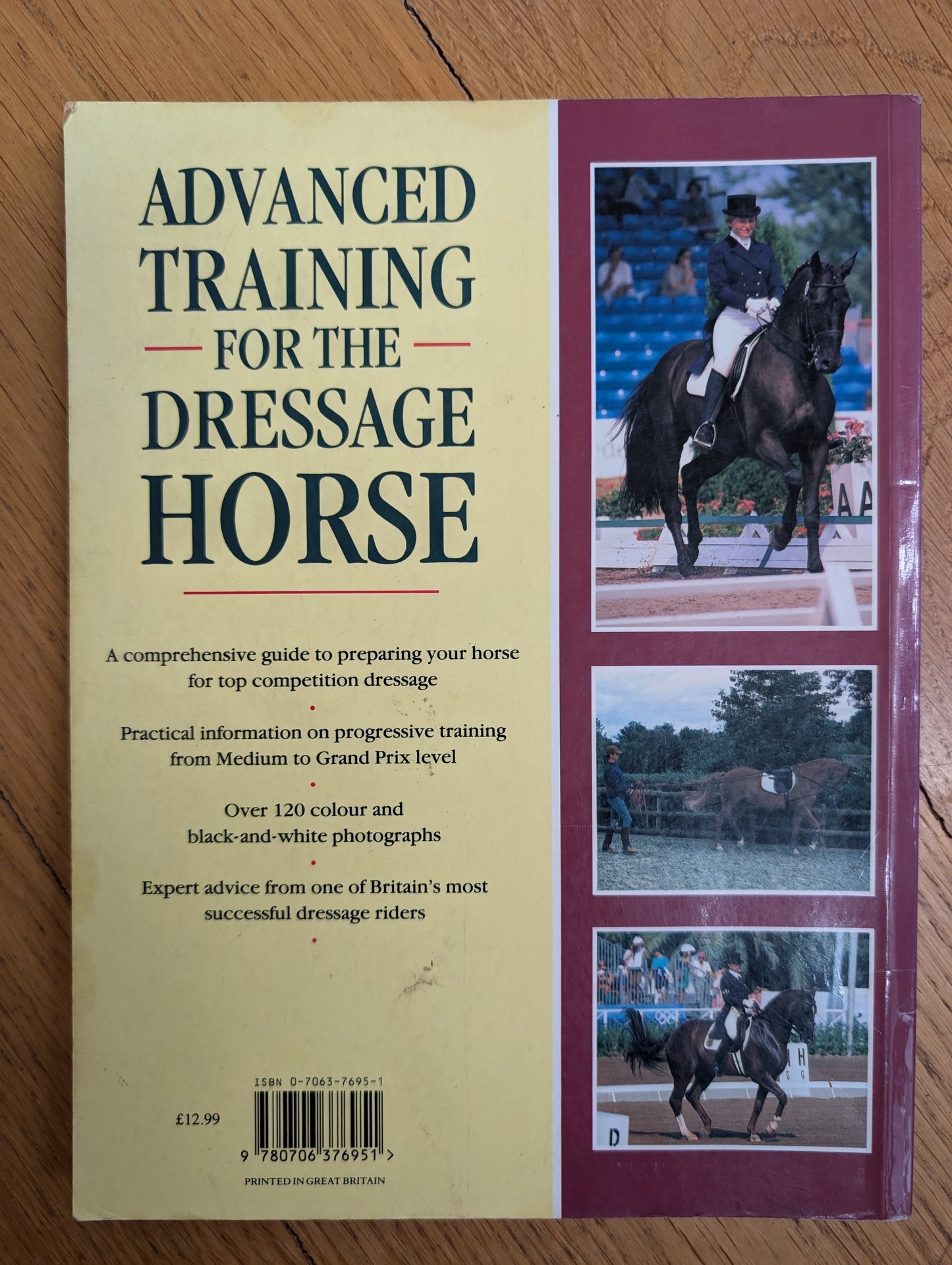 Advanced Training for the Dressage Horse