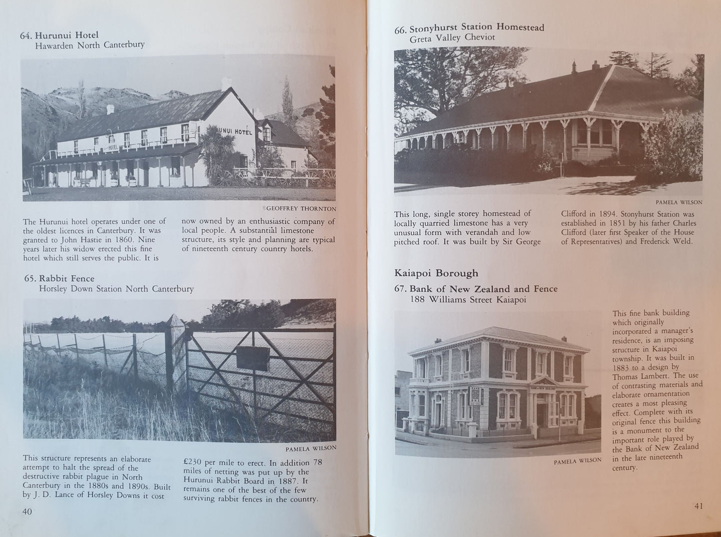 Historic Buildings of Canterbury and South Canterbury