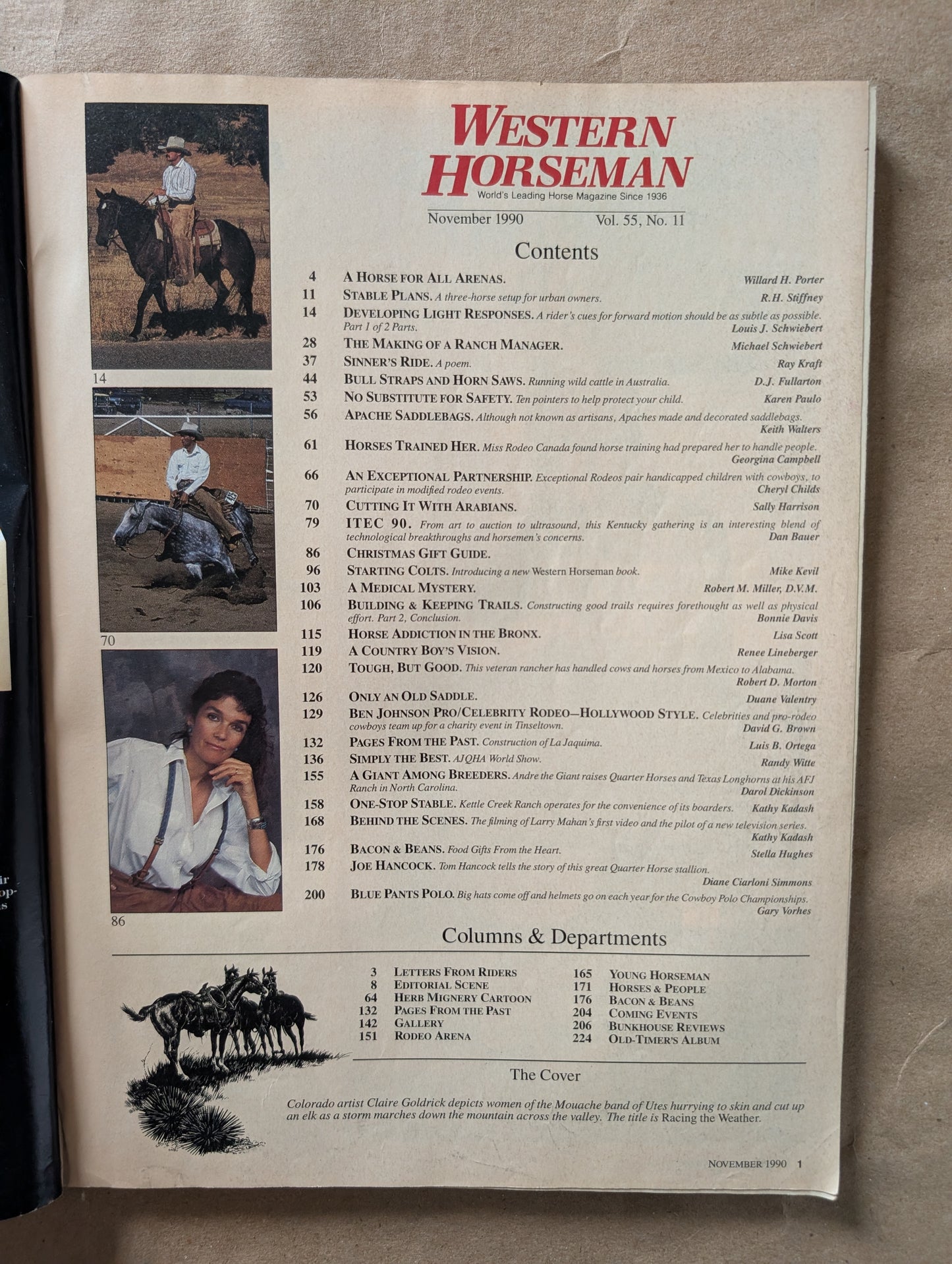 Western Horseman November 1990