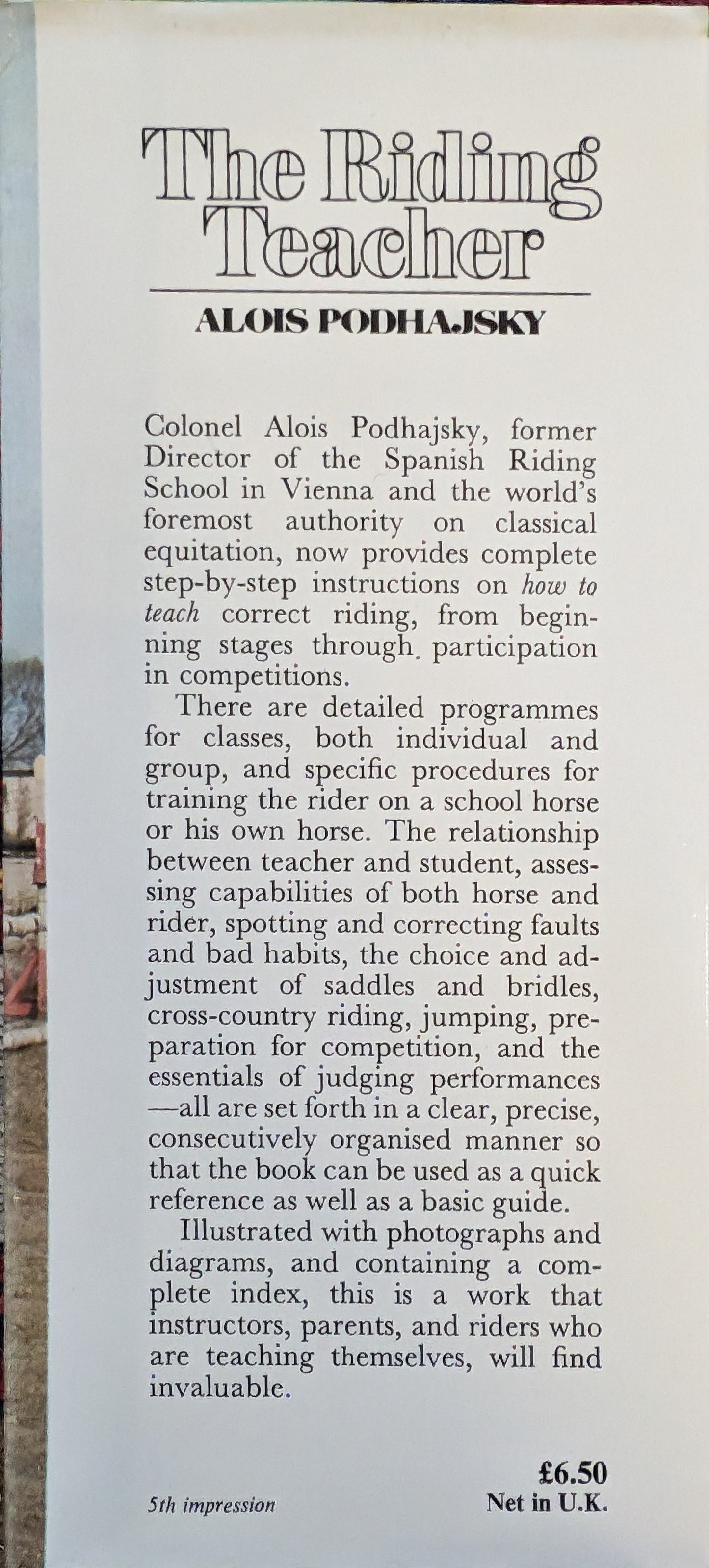 The Riding Teacher