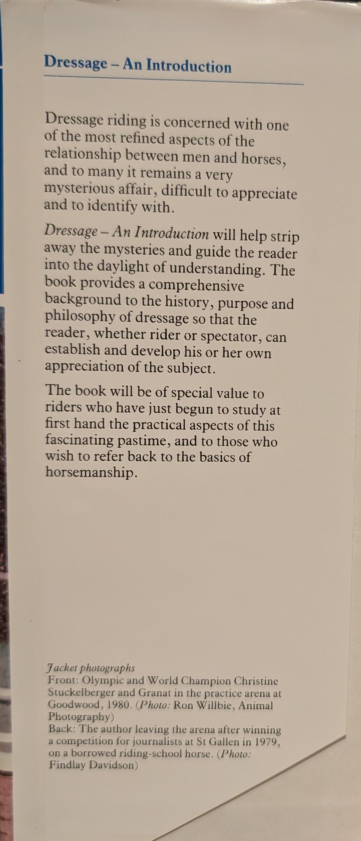 Dressage an Introduction
