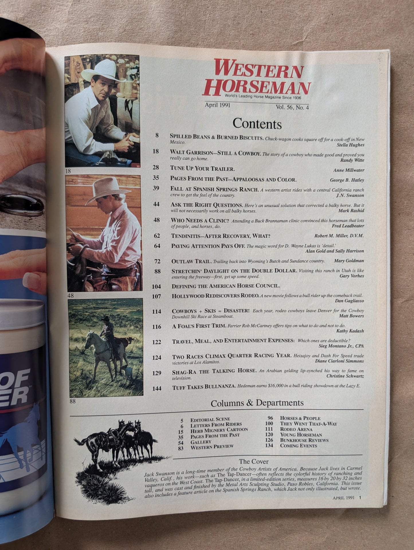 Western Horseman April 1991