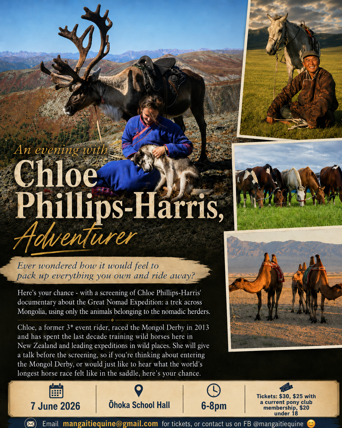 Chloe Phillips-Harris ticket PONY CLUB MEMBER