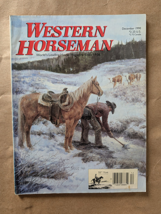 Western Horseman December 1990