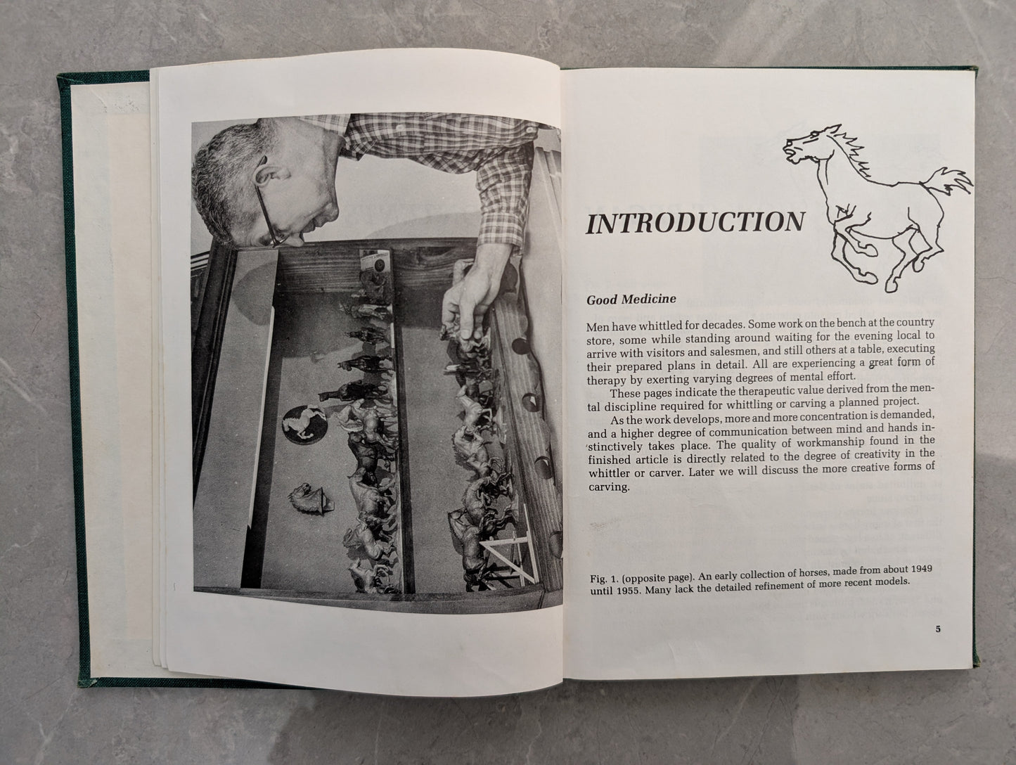 Carving Horses in Wood
