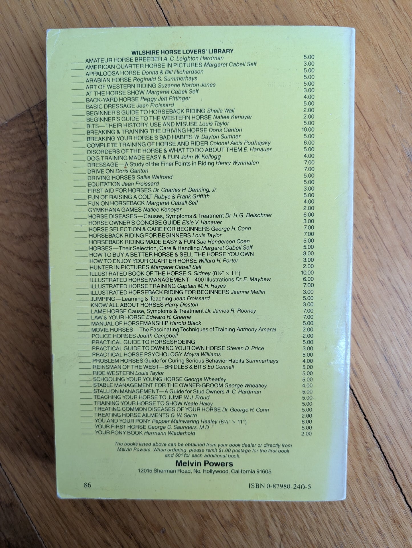 Illustrated Horse Training